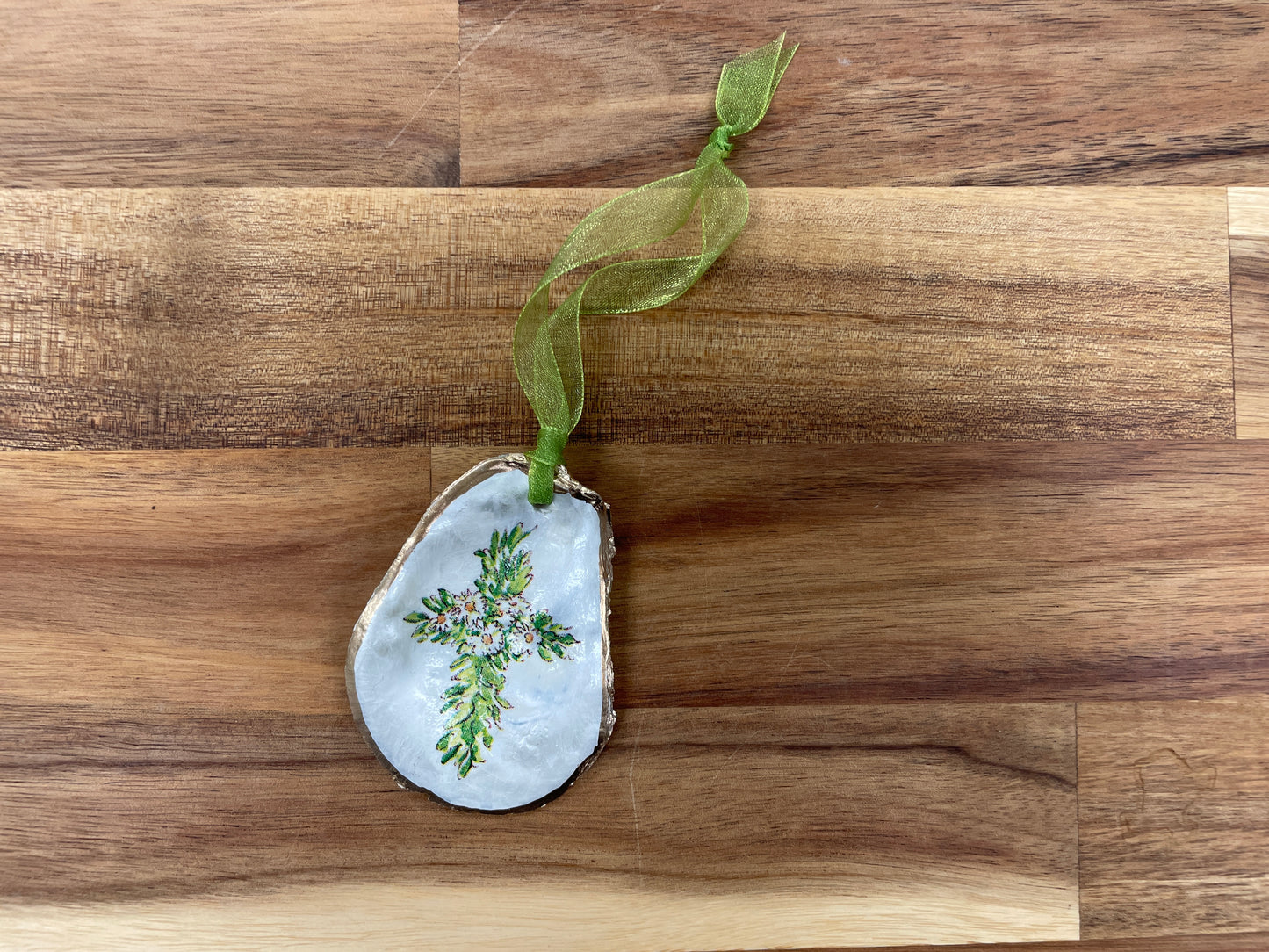 Easter Cross Ornament