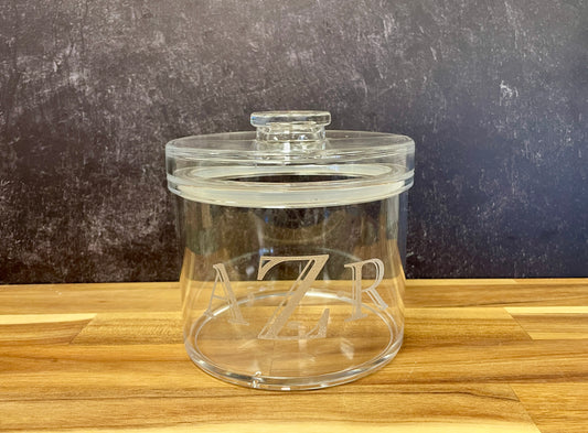 Acrylic Jar with Lid