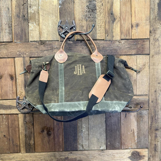 Waxed Canvas Weekender