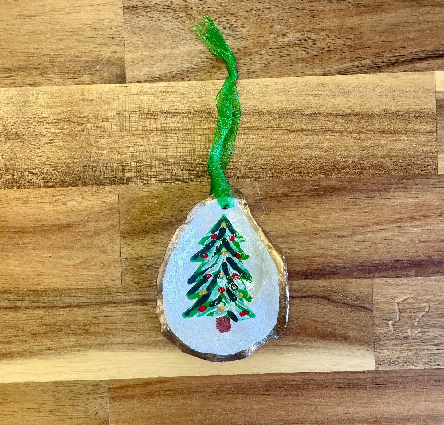 Henry's Hand Painted Shell Ornament