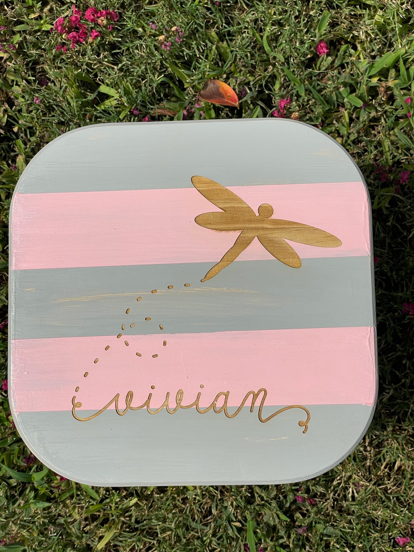 Personalized Baby Stool