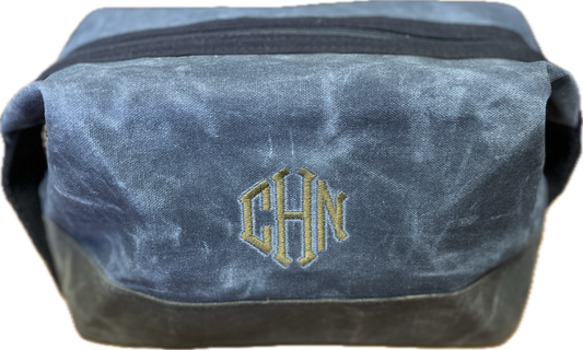 Waxed Dopp Kit