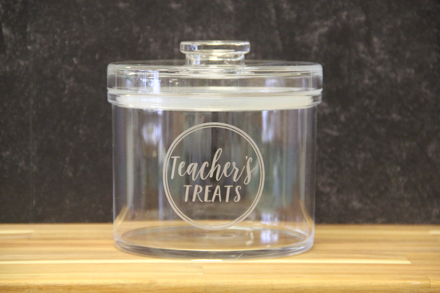 Acrylic Jar with Lid