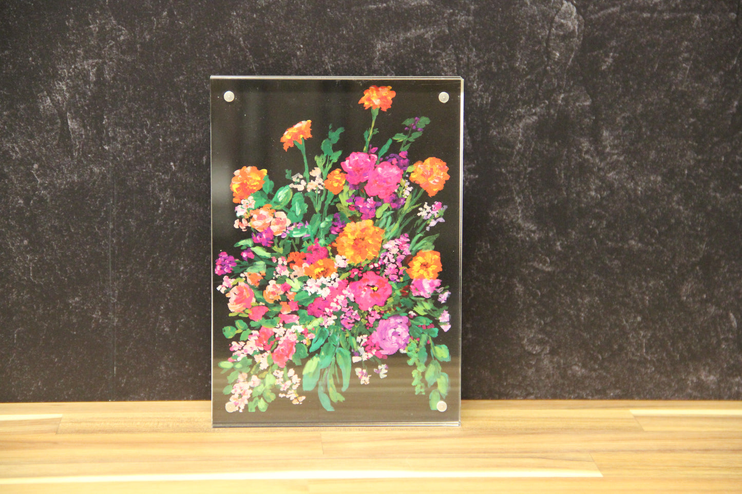 Customized Acrylic Frame & Watercolor Print