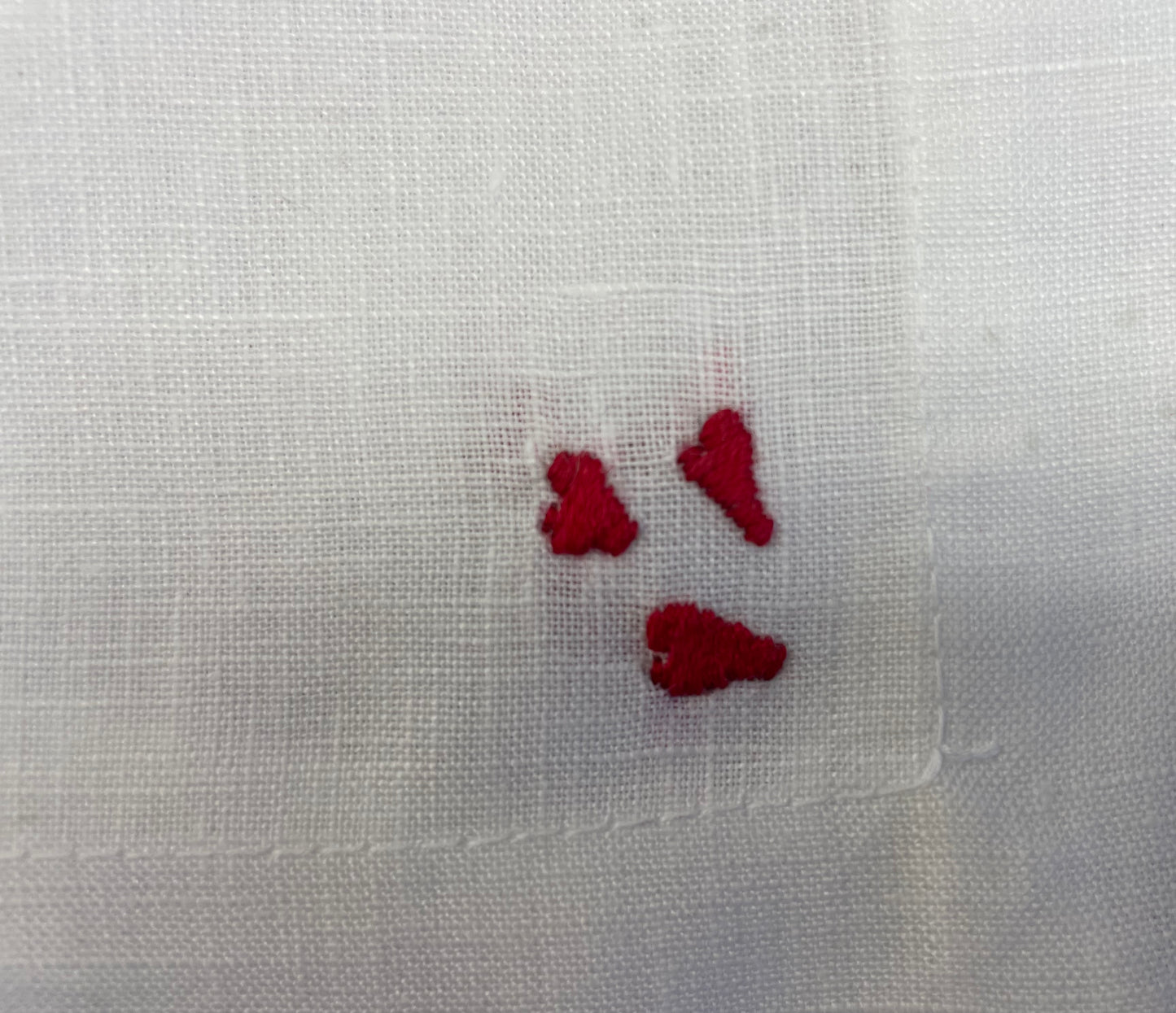 Lots of Love Embroidered Cocktail Napkins