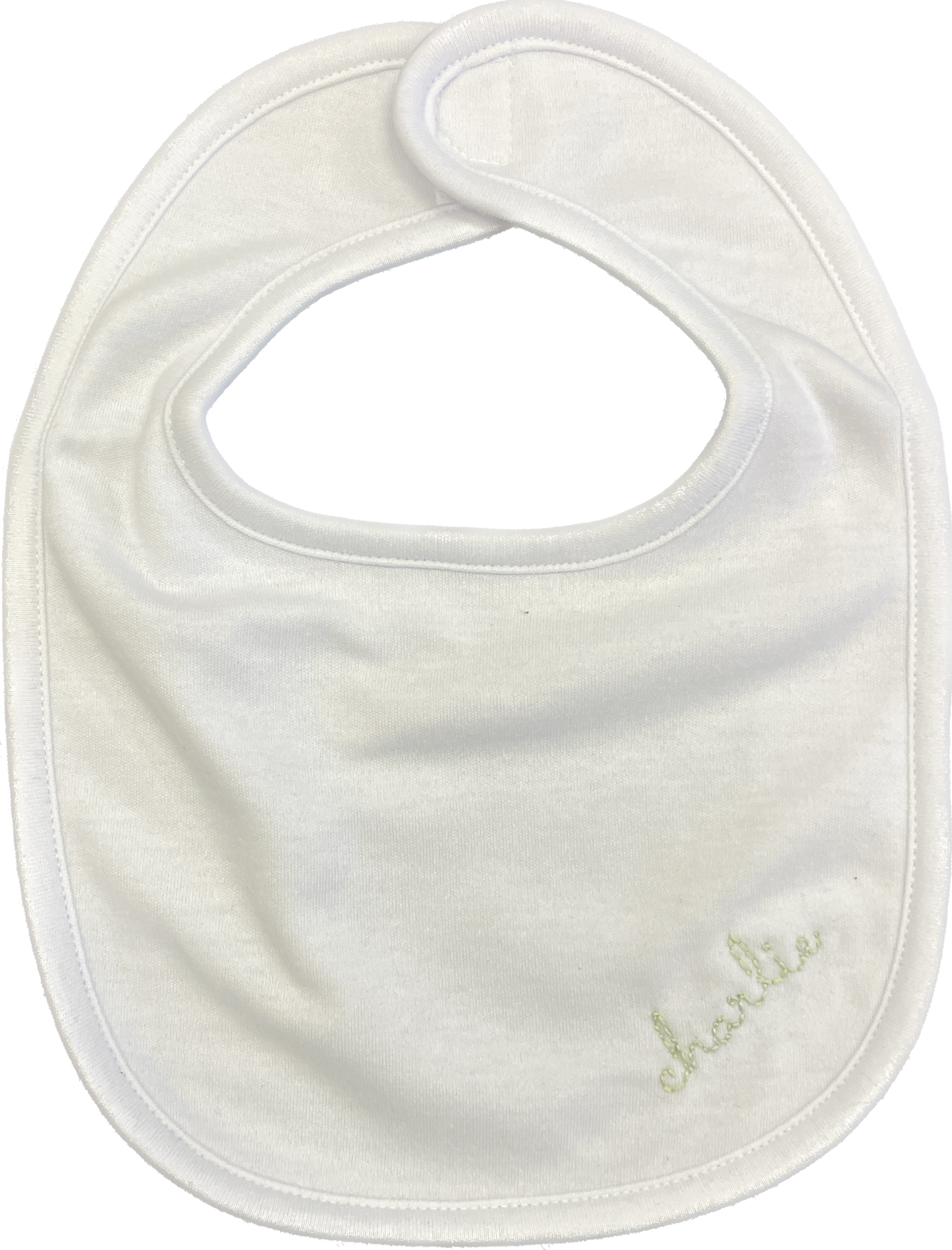 Embroidered Cloth Bib