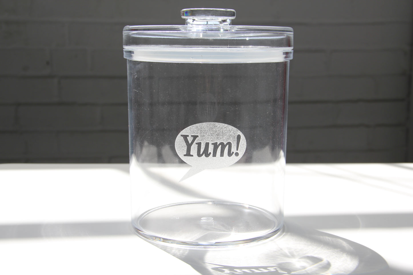 Acrylic Jar with Lid