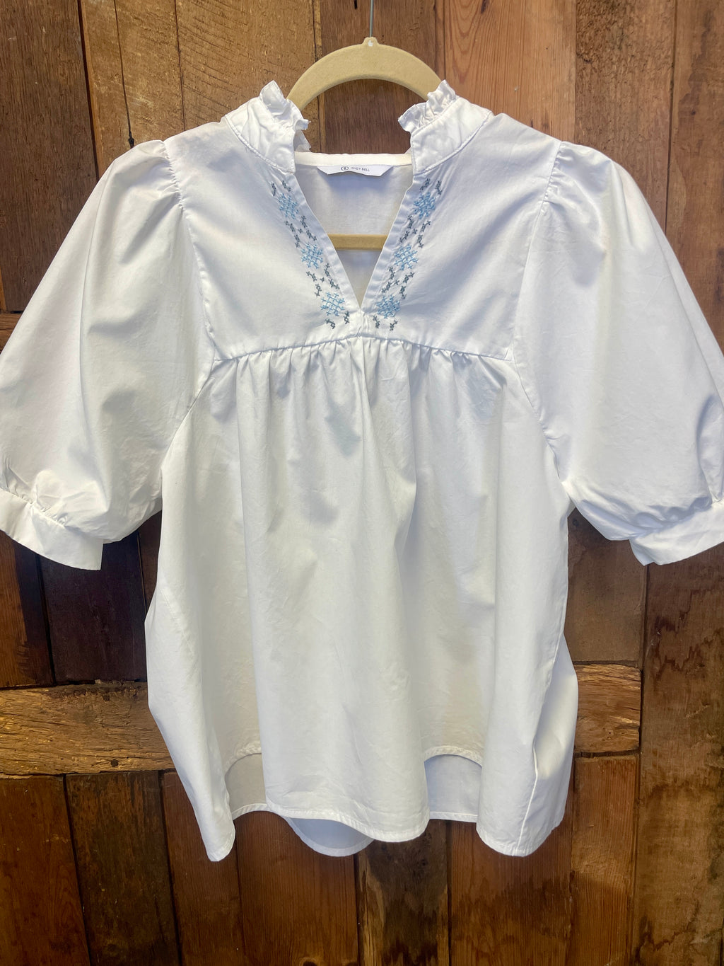 Hand Embroidered Jamie Shirt