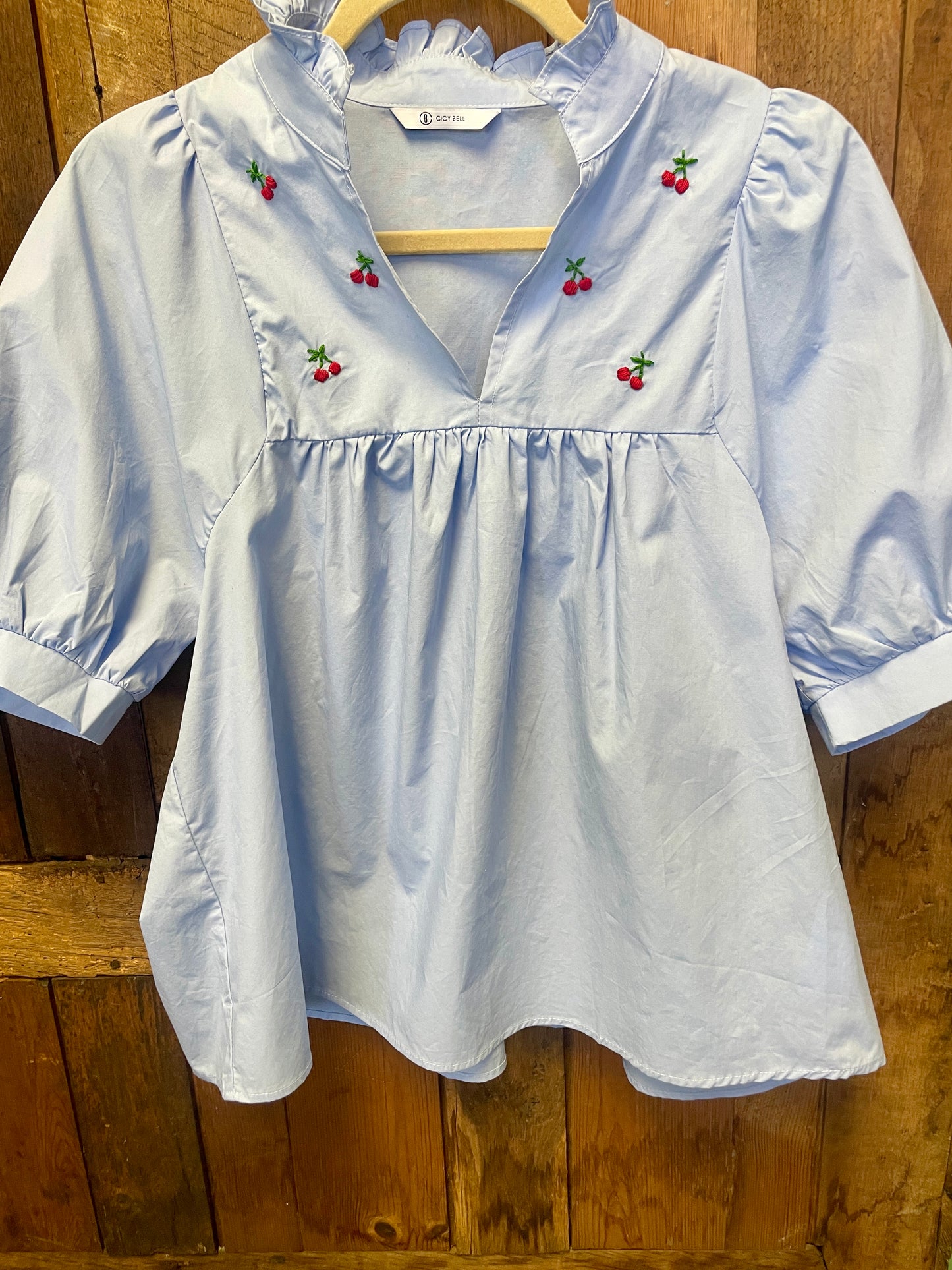 Hand Embroidered Jamie Shirt