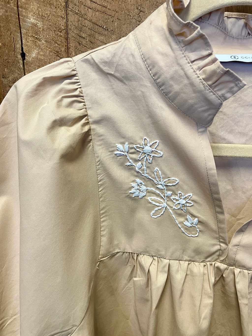 Hand Embroidered Jamie Shirt