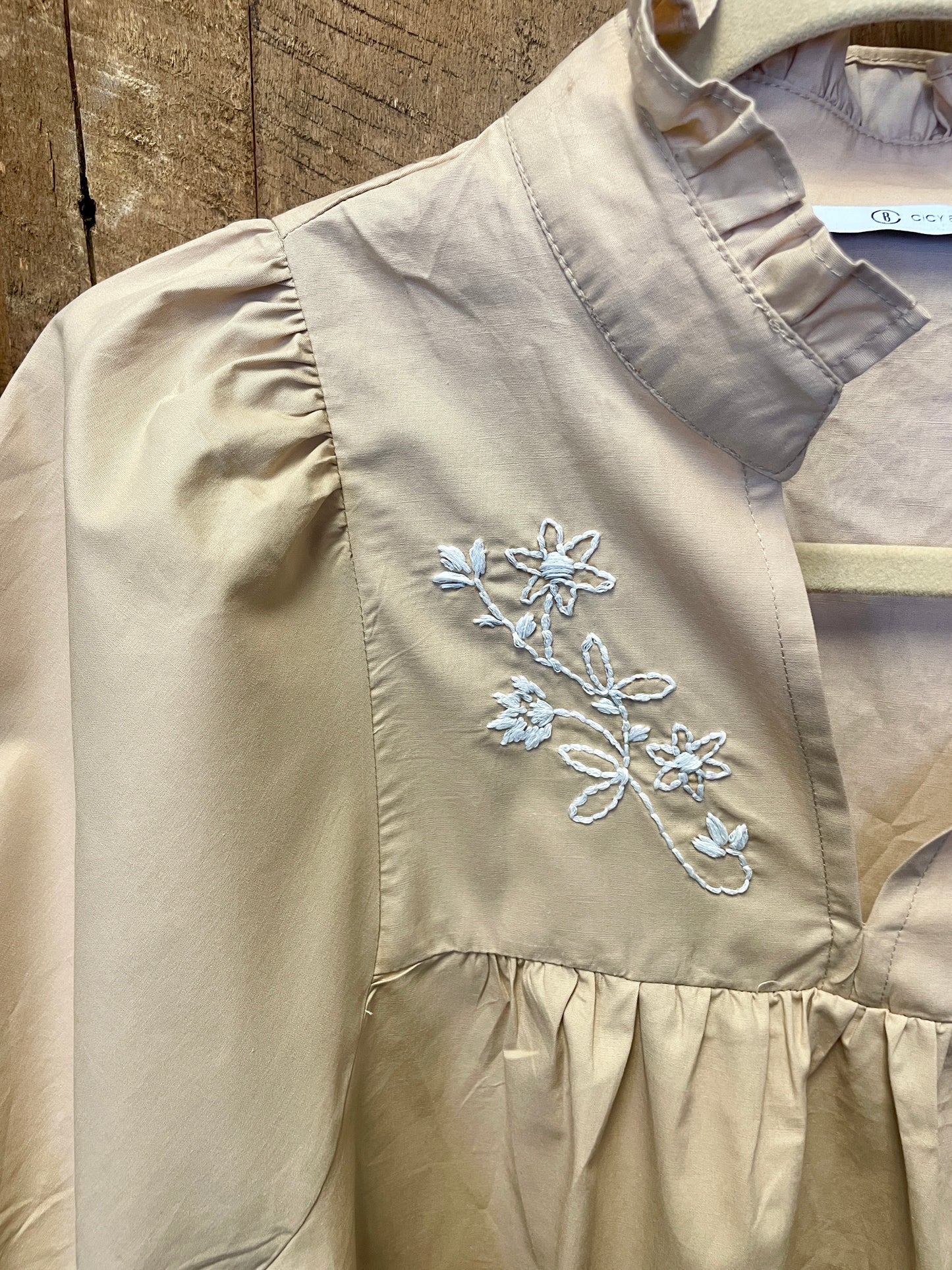 Hand Embroidered Jamie Shirt