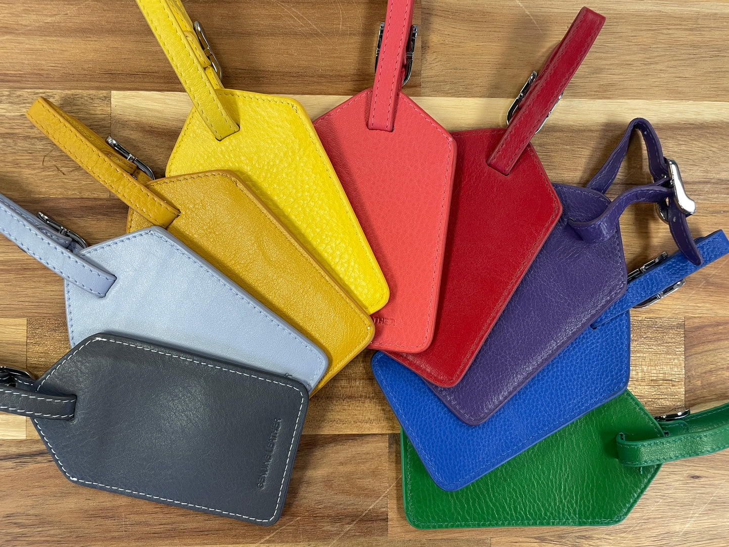 Leather Luggage Tag