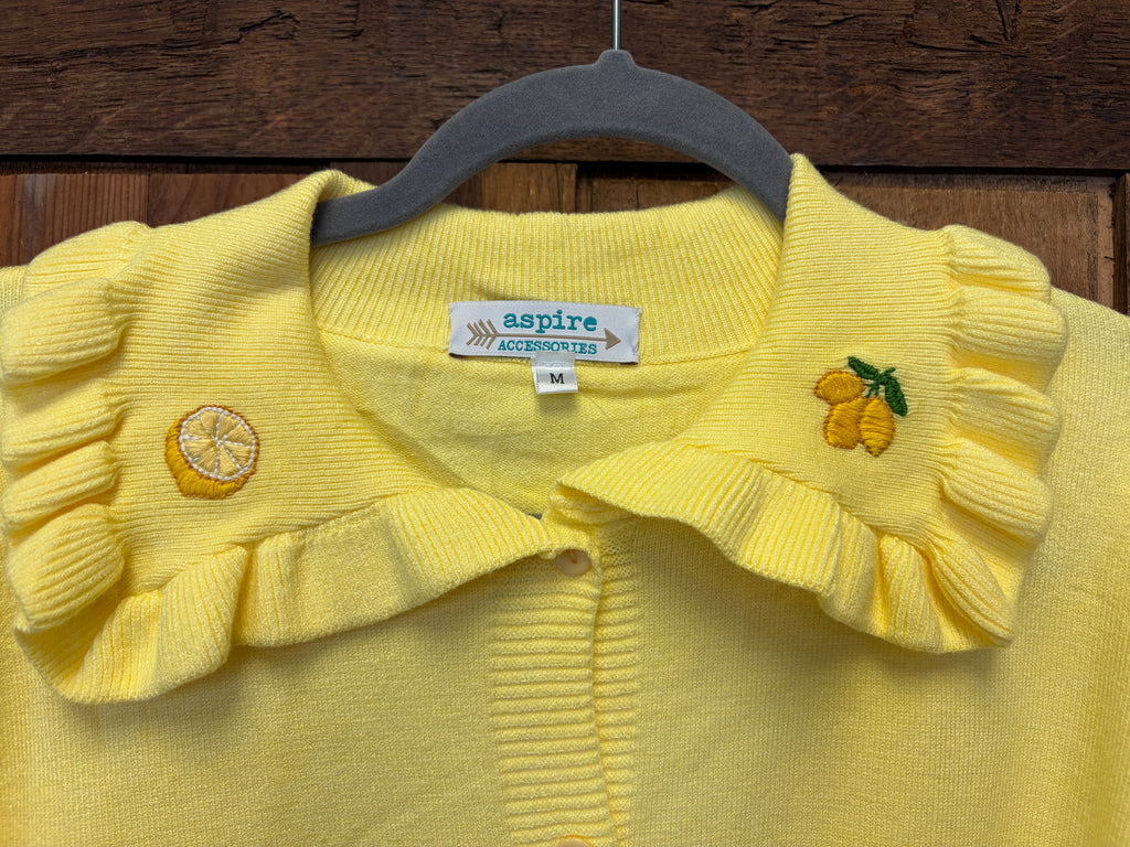 Classic Hand Embroidered Cardigan