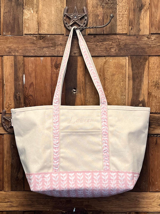 Block Print Large Classic Tote