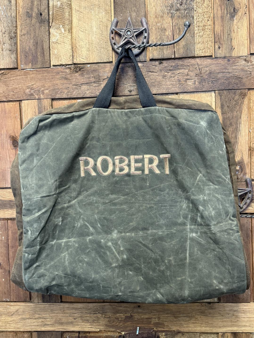 Waxed Garment Bag