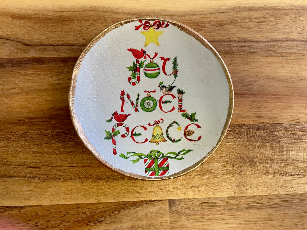 Holiday Clay Ring Dish