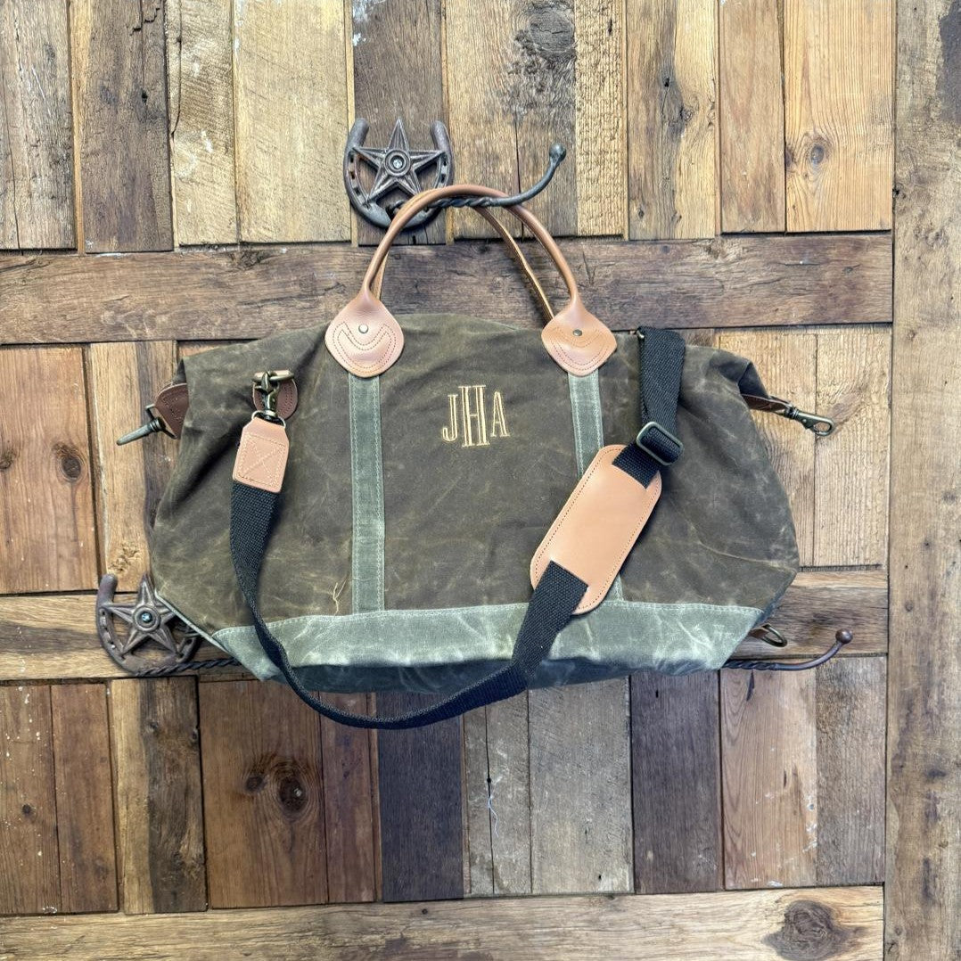 Waxed Canvas Weekender