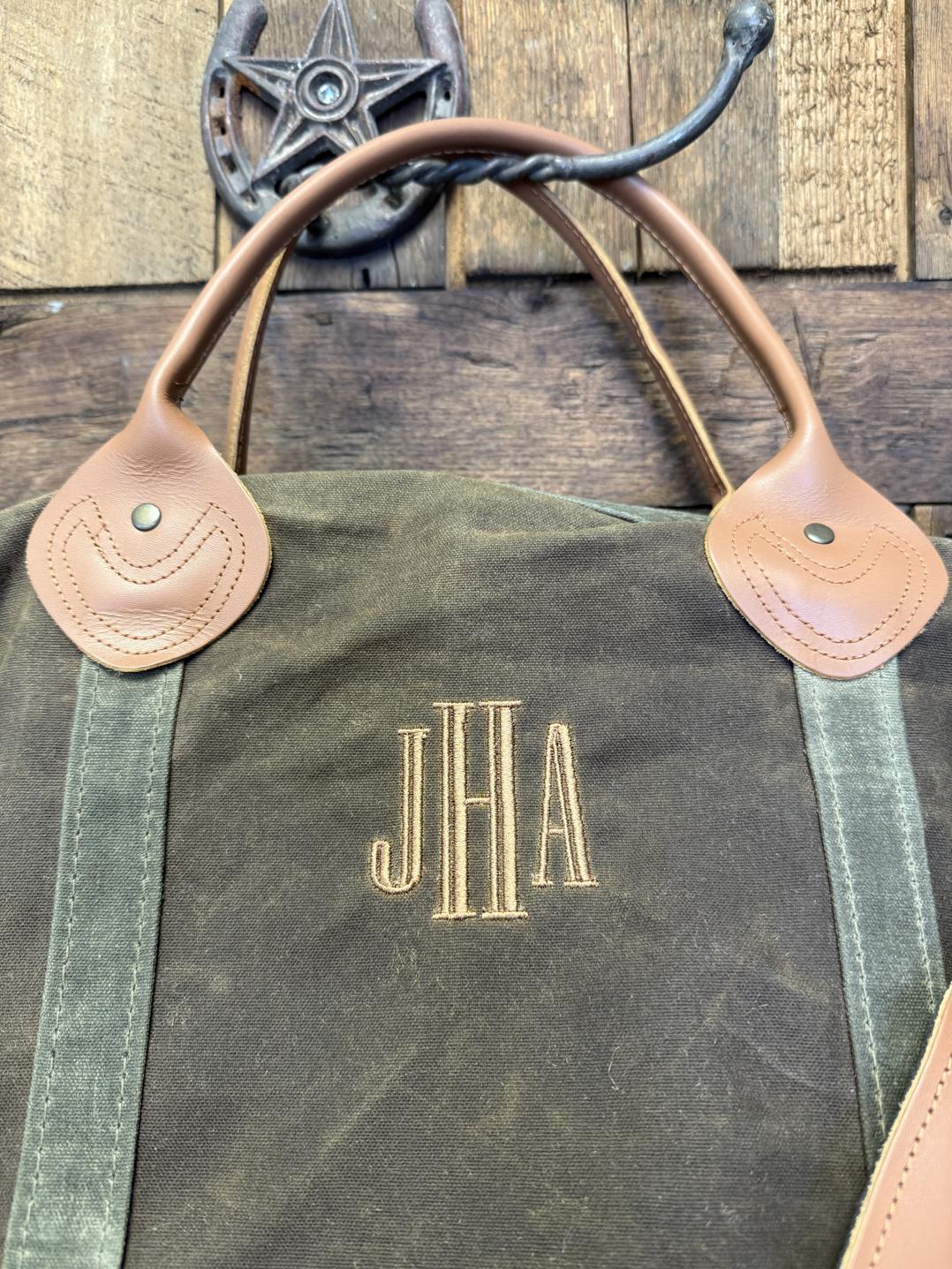 Waxed Canvas Weekender
