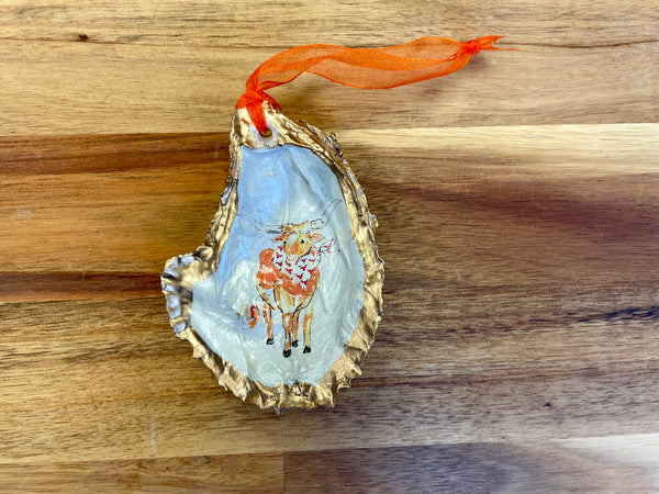 College Spirit Shell Ornament