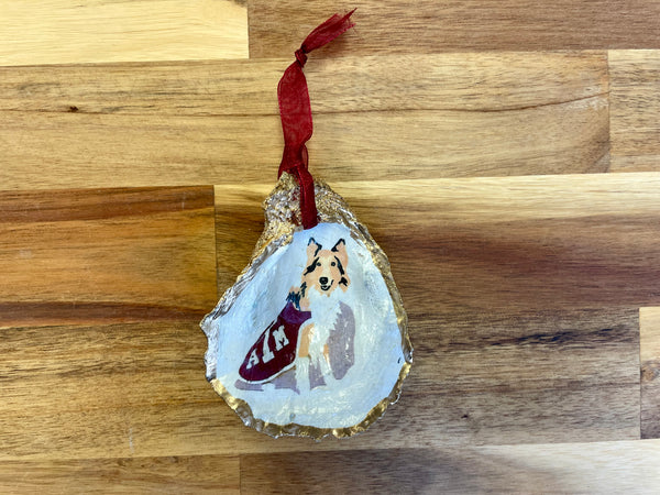 College Spirit Shell Ornament