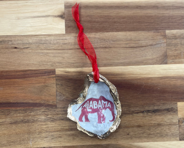 College Spirit Shell Ornament