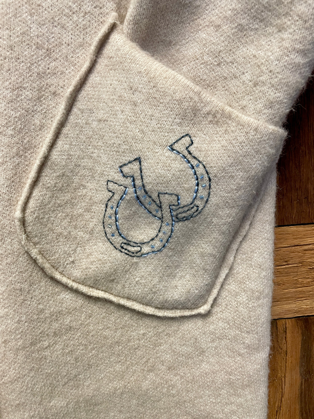 Cactus Hand Embroidered Cardigan