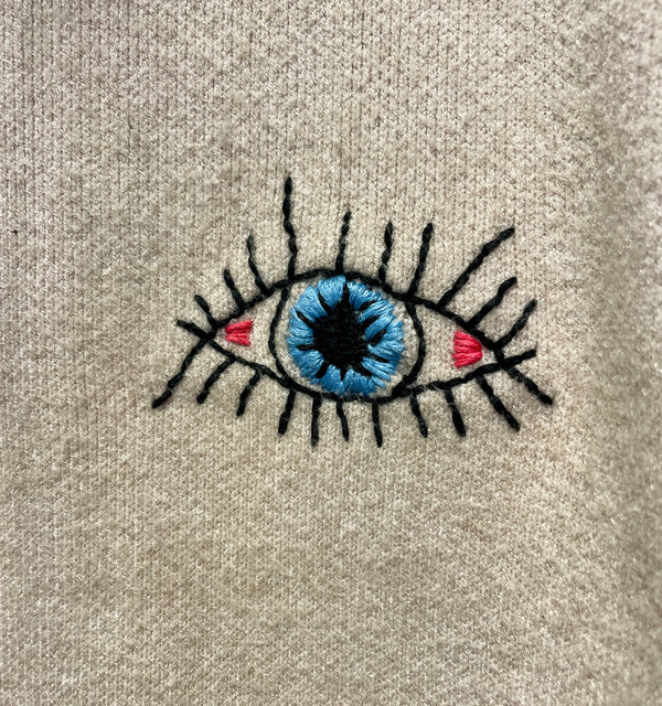 Hand Embroidered Pullover