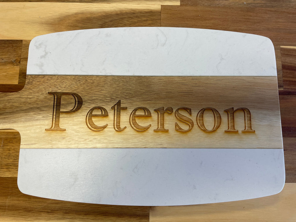 Custom Marble Cutting Board