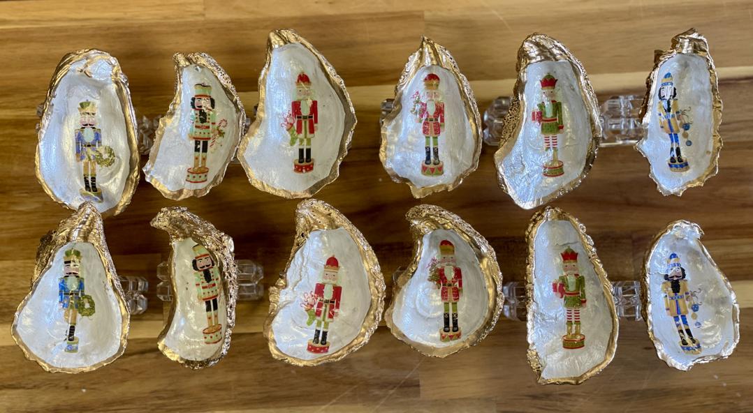 Nutcracker Set of 12 Napkin Rings