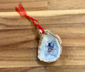Pet Portrait Shell Ornament