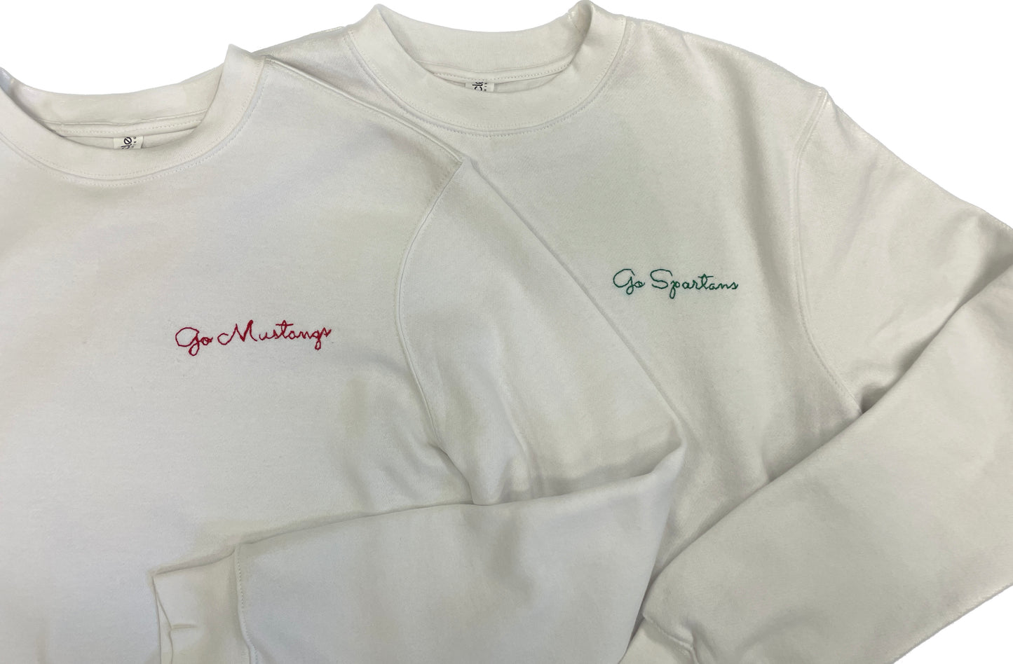 School Spirit Embroidered Sweatshirt