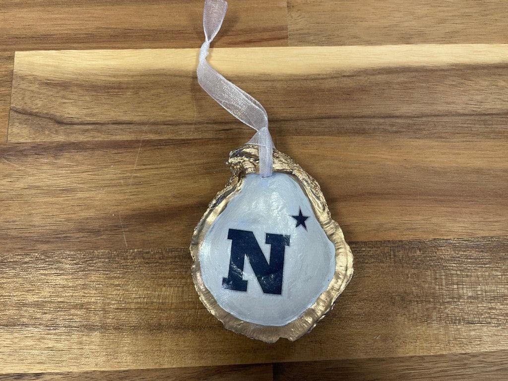 USNA Shell Ornament or Ring Dish