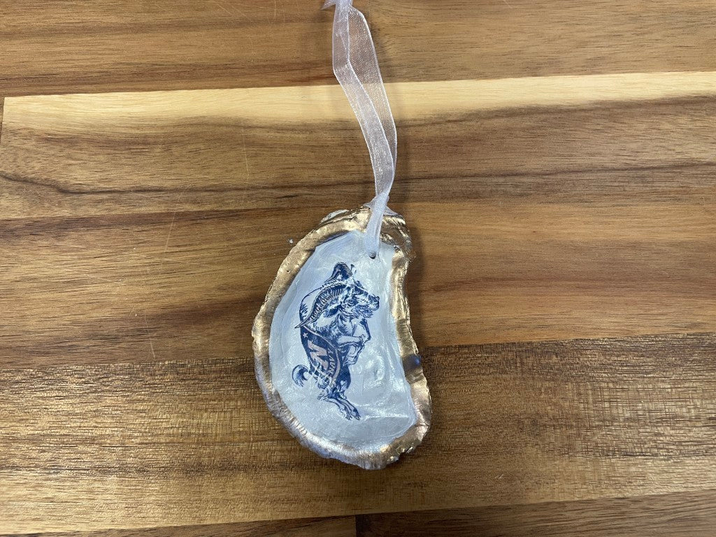 USNA Shell Ornament or Ring Dish