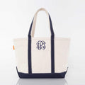 Monogrammed Canvas Bag