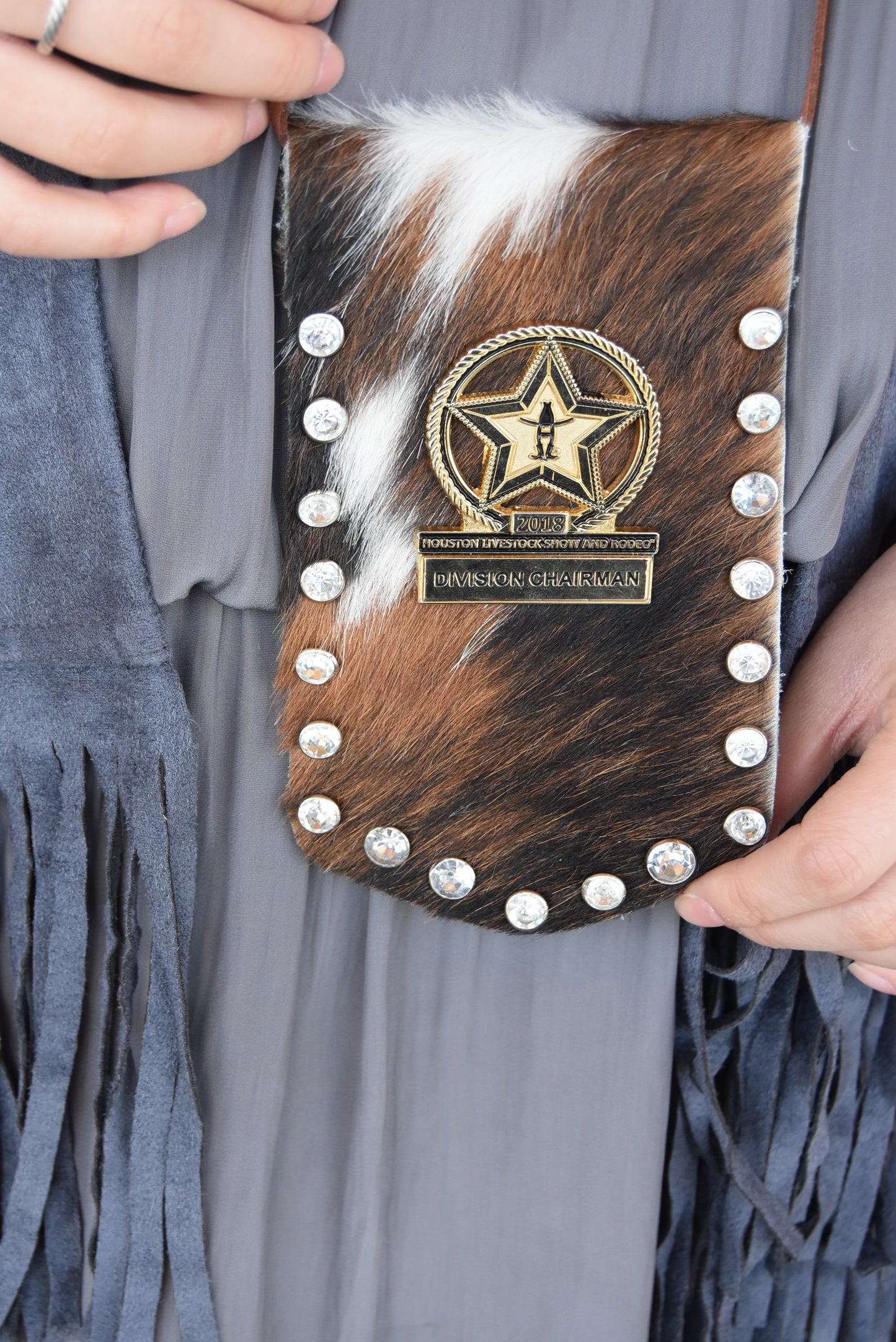 Rodeo Badge Holder With Pocket