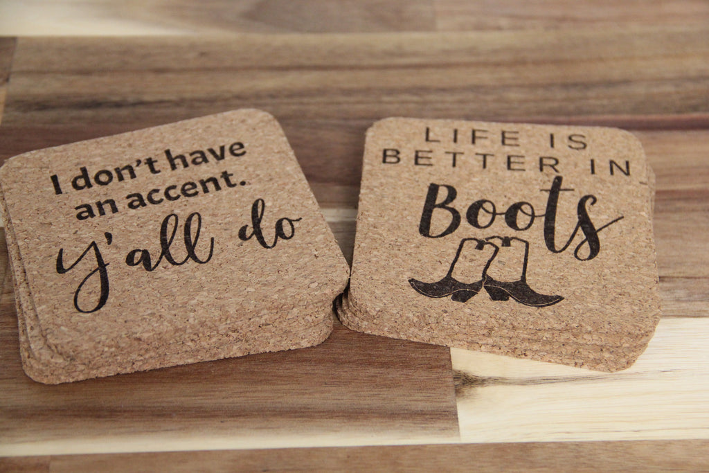 Coasters - Cork (Set of 4)