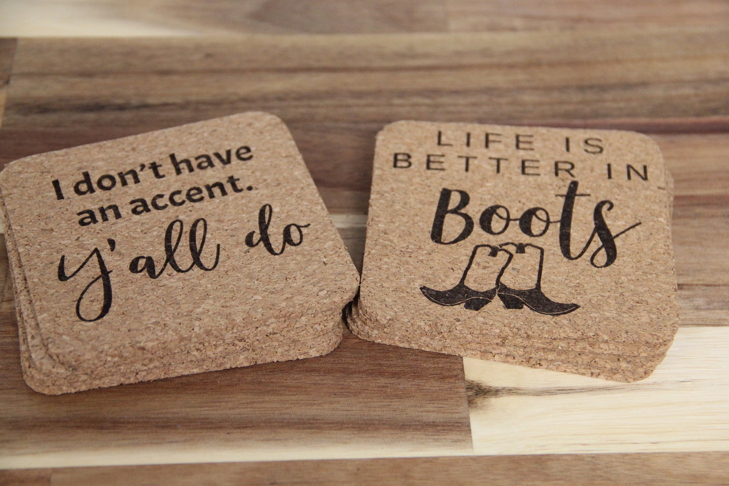 Coasters - Cork (Set of 4)