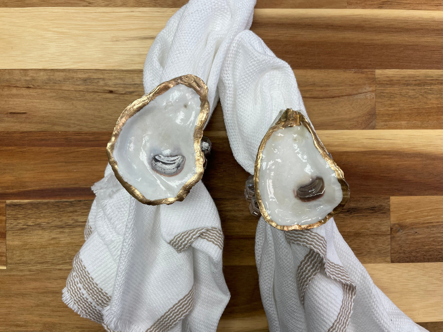 Shell Napkin Rings (set of 6) – Aspire Accessories (The HUB Houston)