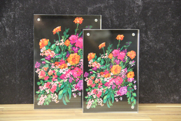 Customized Acrylic Frame & Watercolor Print