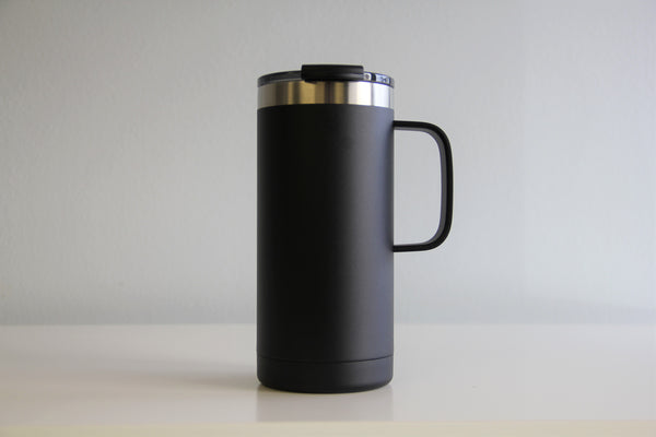 RTIC 30 oz. Vacuum Insulated Stainless Steel Tumbler - Matte Graphite, Black