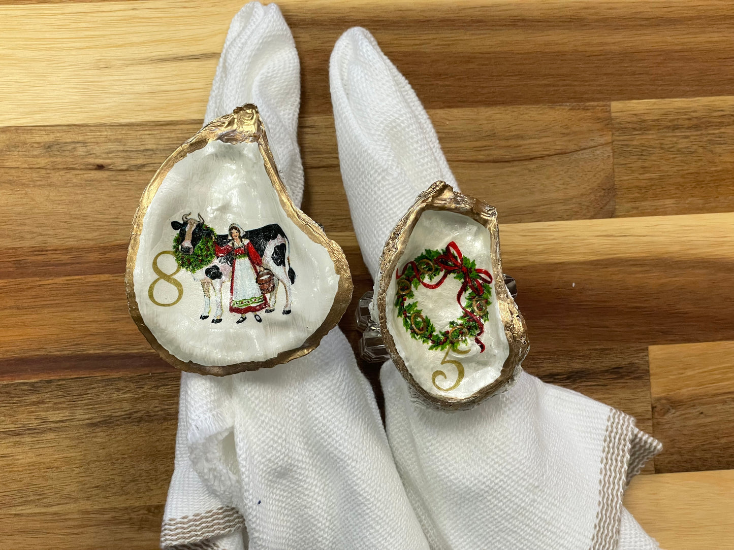 12 days of Christmas Napkin Rings