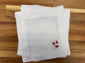 Lots of Love Embroidered Cocktail Napkins