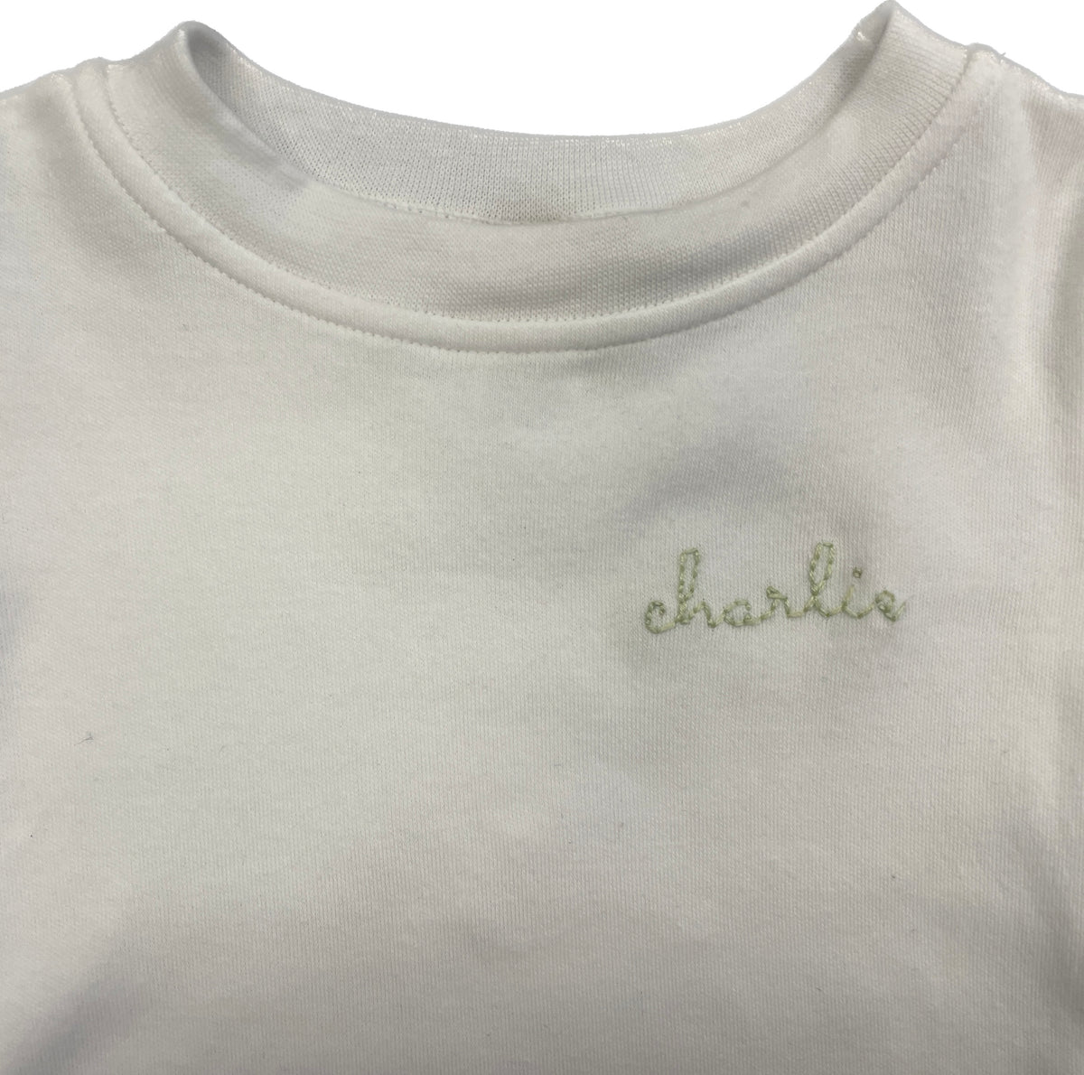 Custom Embroidered Long Sleeve Onesie