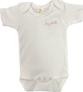 Custom Embroidered Short Sleeve Onesie