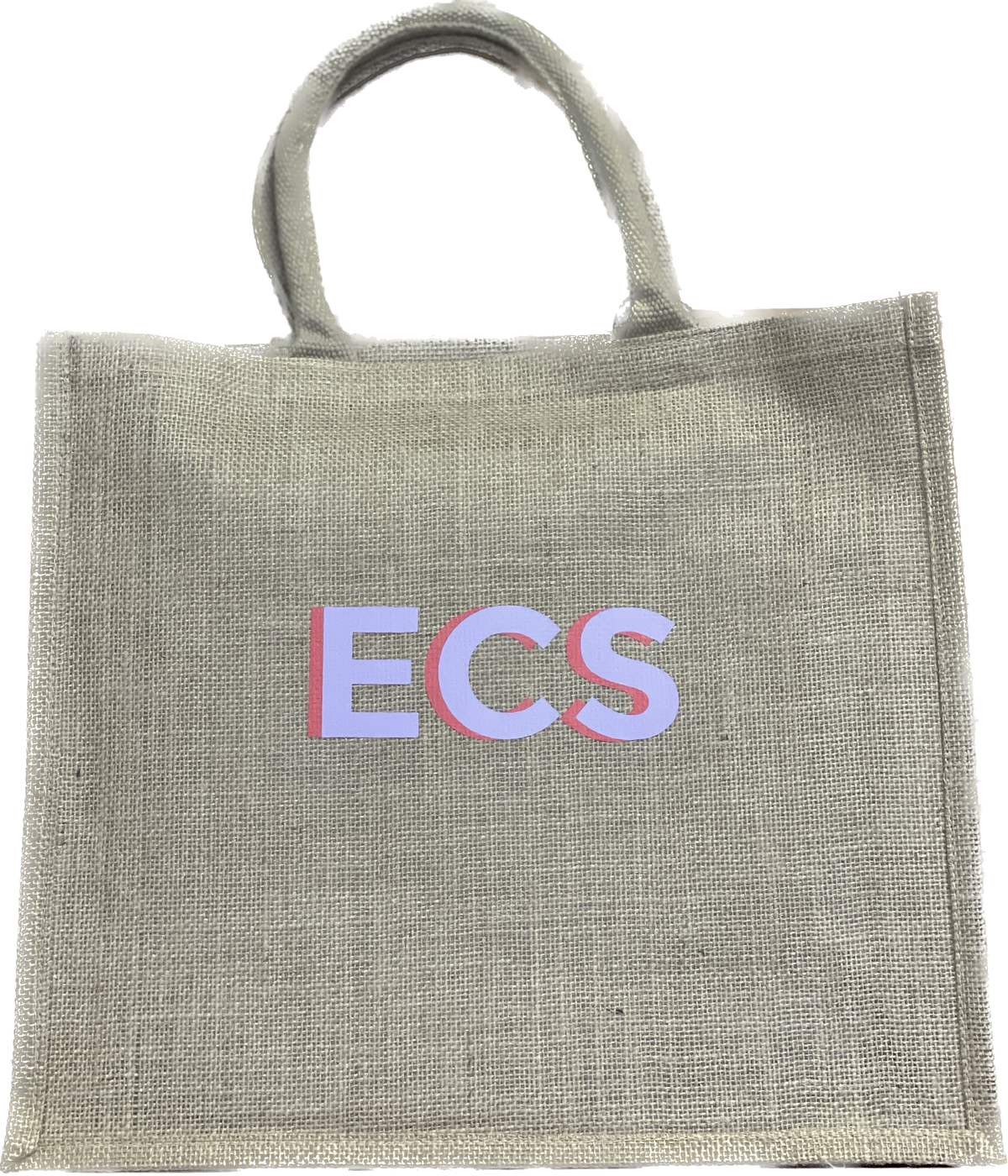 Burlap Beach Bag