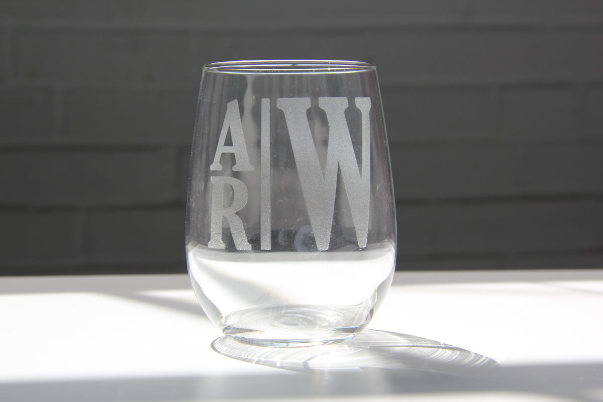 Stemless Wine Glasses - Custom (Set of 6)