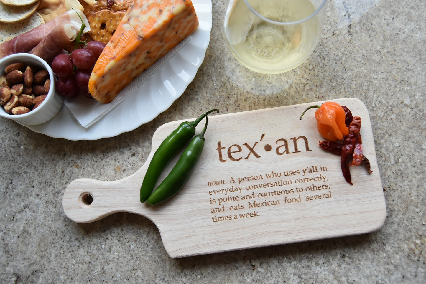 Slogan Bread Board